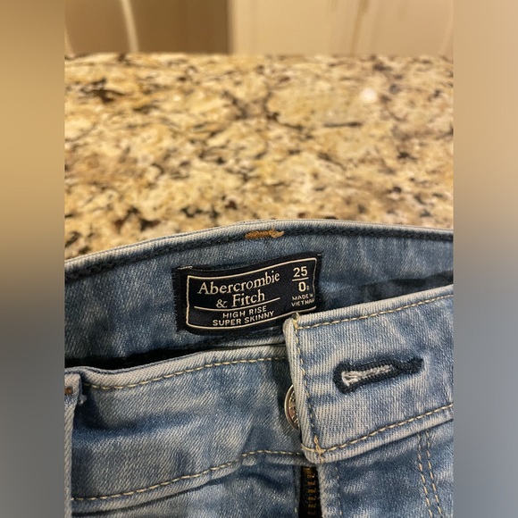 Abercrombie and fitch size 25 skinny jeans - Picture 4 of 4